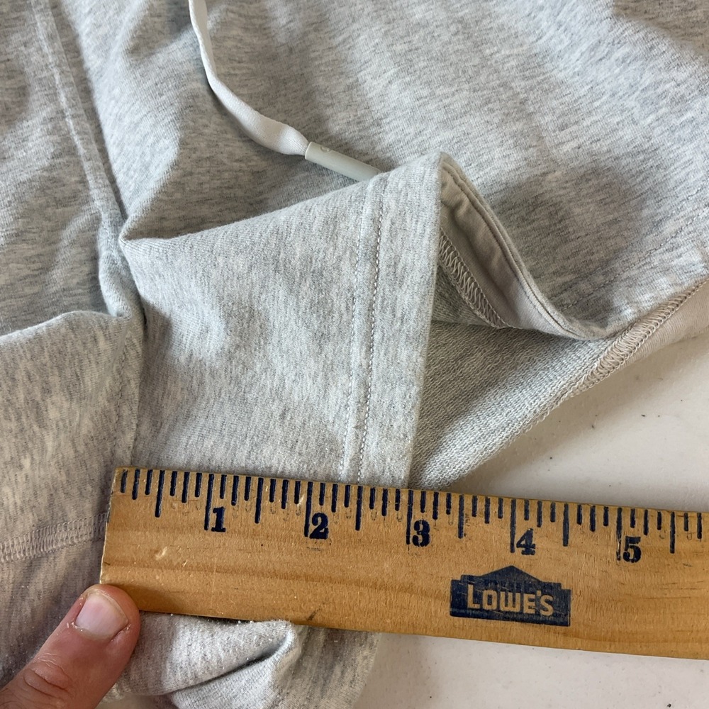 Lululemon Inner Glow High Rise Size 10 Heather Gray Lounge Athleisure Pockets - Picture 6 of 7